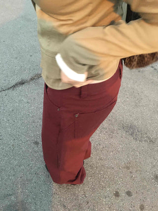 Vintage Mood Balloon Fit Semi-Baggy Pants