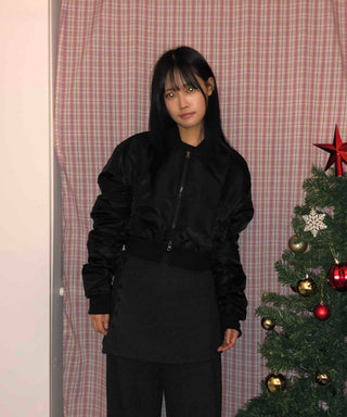 Basic Loose Fit MA-1 Bomber Jumper