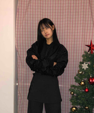 Basic Loose Fit MA-1 Bomber Jumper