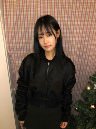 Basic Loose Fit MA-1 Bomber Jumper