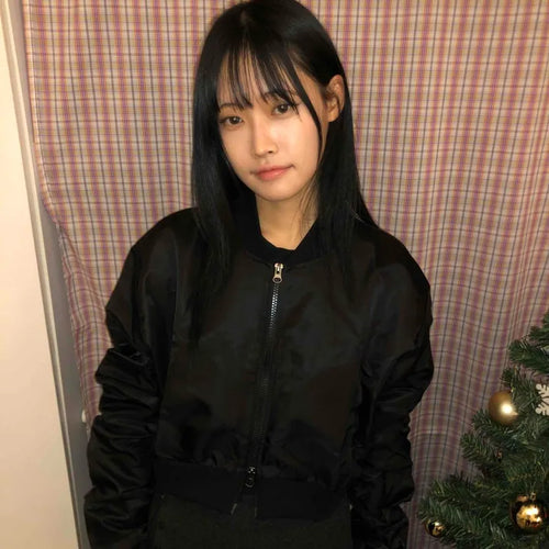Basic Loose Fit MA-1 Bomber Jumper