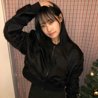 Basic Loose Fit MA-1 Bomber Jumper