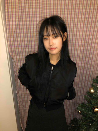 Basic Loose Fit MA-1 Bomber Jumper
