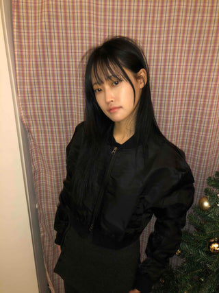Basic Loose Fit MA-1 Bomber Jumper