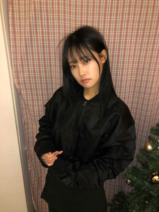 Basic Loose Fit MA-1 Bomber Jumper