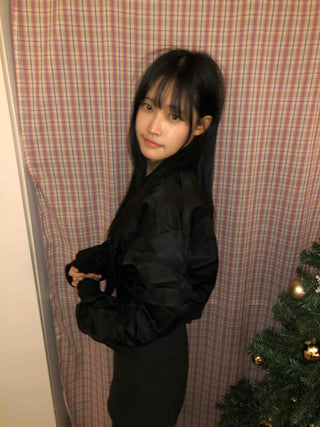 Basic Loose Fit MA-1 Bomber Jumper