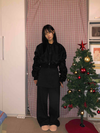 Basic Loose Fit MA-1 Bomber Jumper