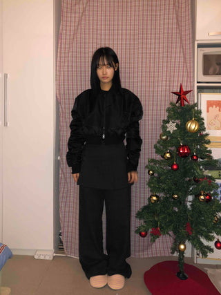 Basic Loose Fit MA-1 Bomber Jumper