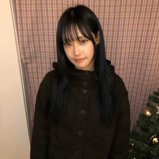 Simple Fit Button Knit Hooded Cardigan