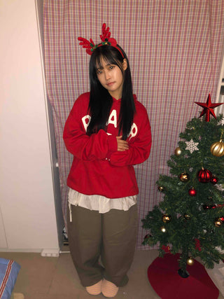 Boxy Fit Oversized Cotton Long Pants