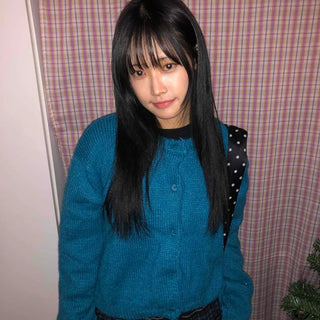 Vintage Round Neck Knit Cardigan