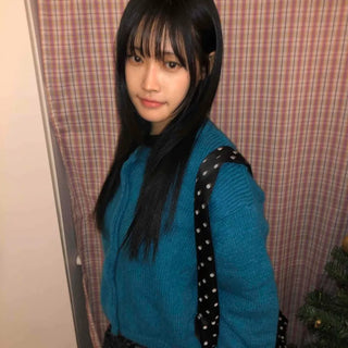 Vintage Round Neck Knit Cardigan