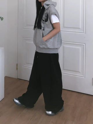 Bien Hem String Embroidery Pants