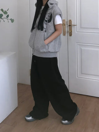 Bien Hem String Embroidery Pants