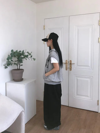 Bien Hem String Embroidery Pants