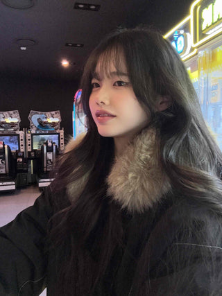 Oversized Bomber Jacket with Stitch Detail