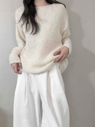 Minimal Semi-Wide Pintuck Pants