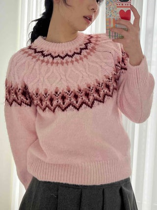 Flow Nordic Cable Knit