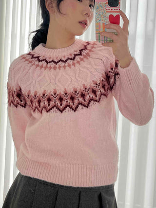 Flow Nordic Cable Knit