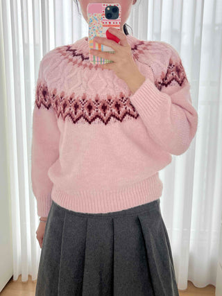 Flow Nordic Cable Knit