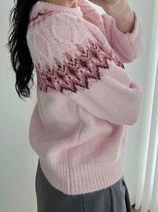 Flow Nordic Cable Knit