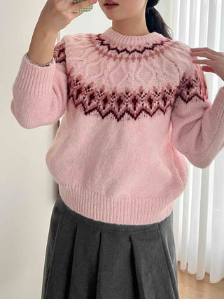 Flow Nordic Cable Knit