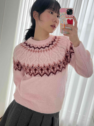 Flow Nordic Cable Knit
