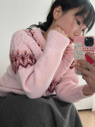 Flow Nordic Cable Knit