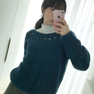 Cozy Cable Round Knit