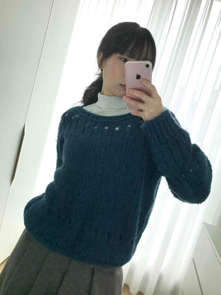 Cozy Cable Round Knit