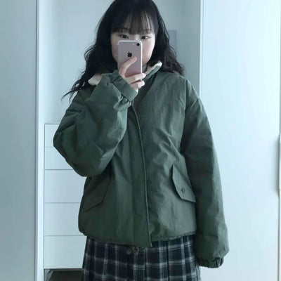Pocket Hooded Short Field Jumper