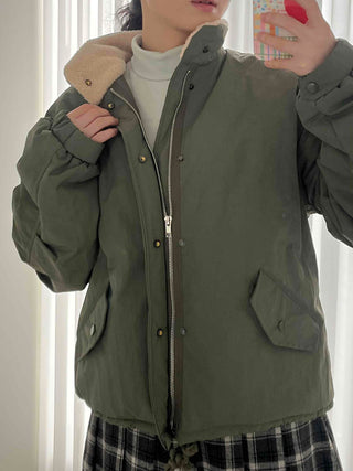 Pocket Hooded Short Field Jumper