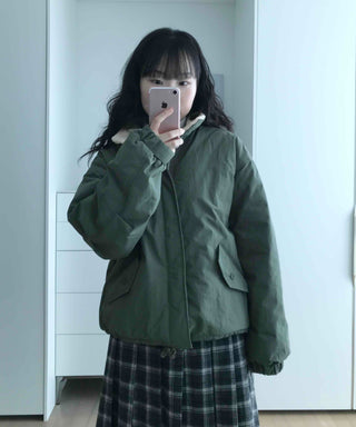 Pocket Hooded Short Field Jumper
