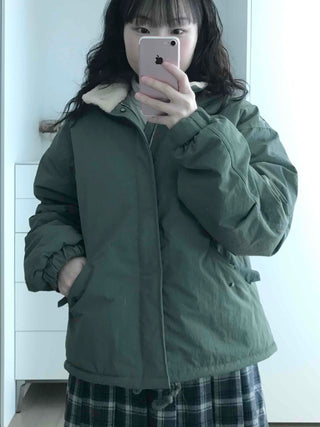 Pocket Hooded Short Field Jumper