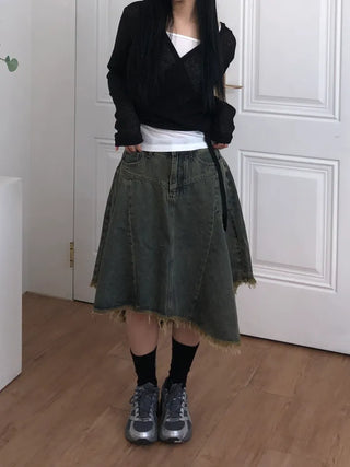 Oniel Knit Wrap Hooded Cardigan