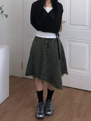 Oniel Knit Wrap Hooded Cardigan