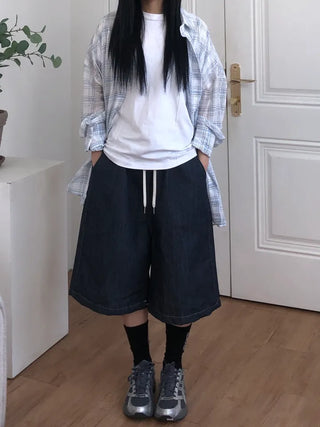 Lisa Oversized Linen See-through Shirt