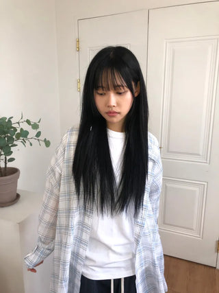 Lisa Oversized Linen See-through Shirt