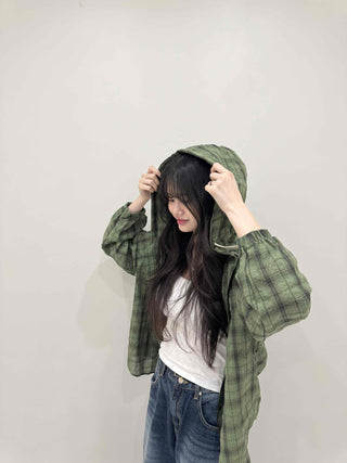 Vintage Check Loose Fit Shirt