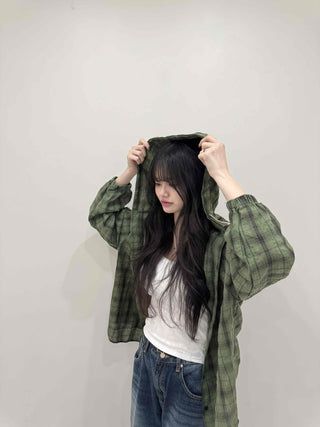 Vintage Check Loose Fit Shirt