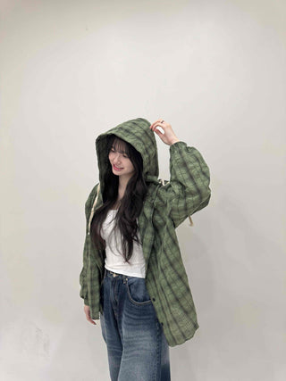 Vintage Check Loose Fit Shirt