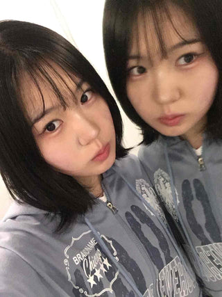 Lettering Print Oversized Zip-Up Hoodie