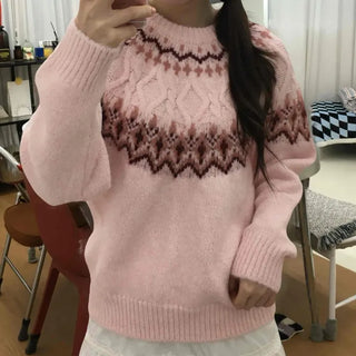 Sweet Round Neck Knit