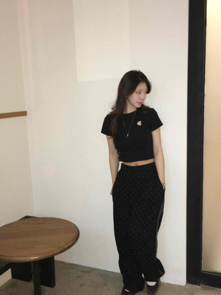 Side Detail Dot Training Pants