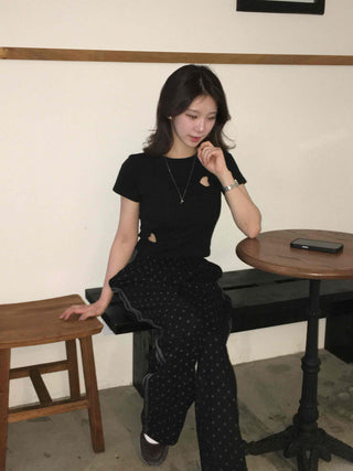 Side Detail Dot Training Pants