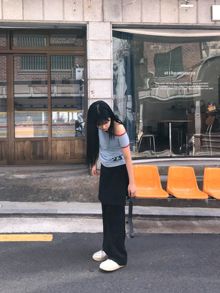 Yure Layered Wrap Skirt Pants