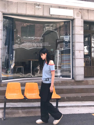 Yure Layered Wrap Skirt Pants