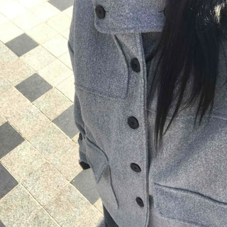 Soft Oversized Hooded Balloon Coat