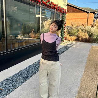 Full-length Wide-leg Chino Pants