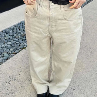 Full-length Wide-leg Chino Pants